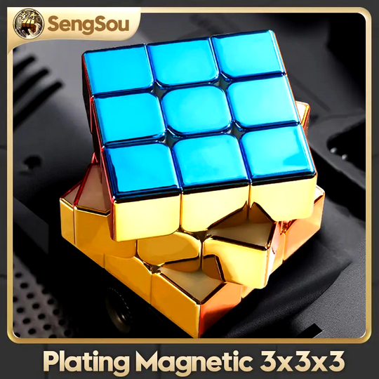 Magnetic Magic RUBIC Cube  3x3x3 Professional Speed Puzzle Toy - Chys Thijarah