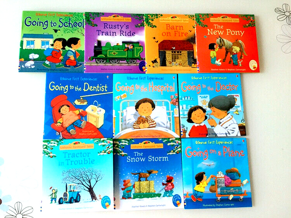 20Books/Set 15x15cm kids Usborne Picture Books Children Baby famous Story - Chys Thijarah