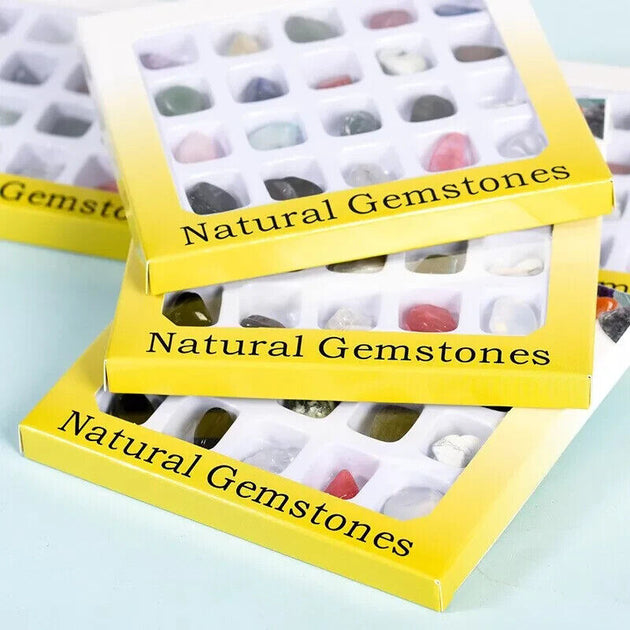 Natural Gemstones Crystal Natural Semi-Precious Stone collection gift for kids - Chys Thijarah