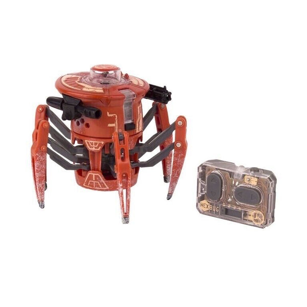 HEXBUG Battle Ground Battling Tarantula Rev5 Single Red Robot With Remote - Chys Thijarah