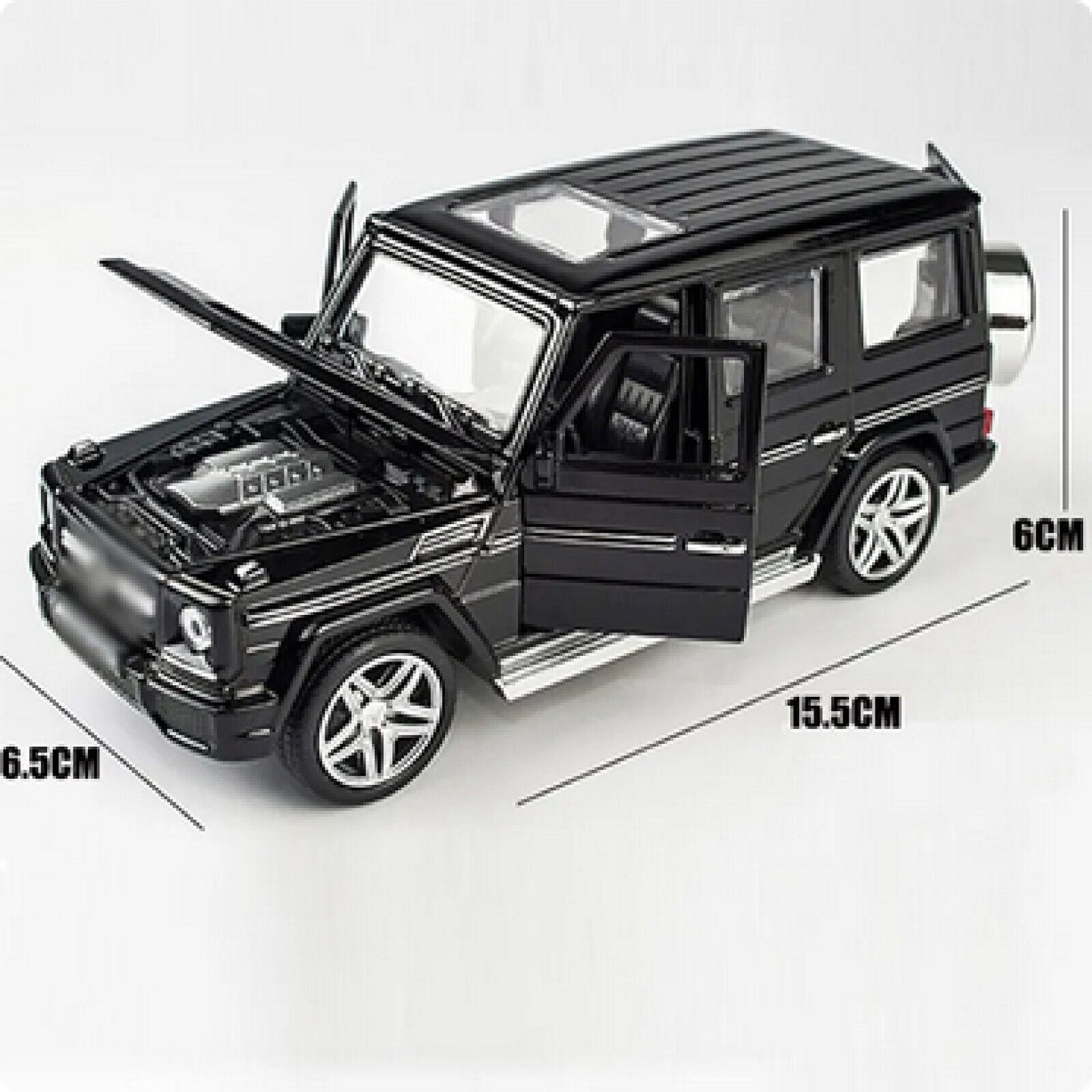 1:32 Mercedes-Benz G65 Alloy Car Model Diecast Toy Off-Road Car Acousto-optic - Chys Thijarah