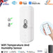 Tuya WiFi Temperature and Humidity Sensor Indoor For Alexa Google Home Voice - Chys Thijarah