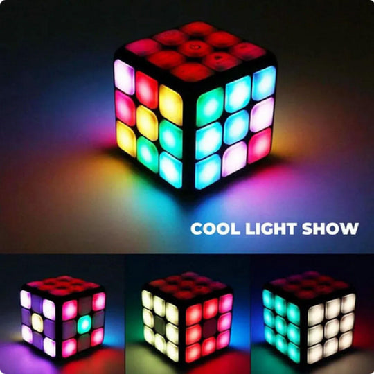 Smart Voice Cube 3X3 Magic Electronic Flashing Cube Kid Intelligence Develop Toy - Chys Thijarah