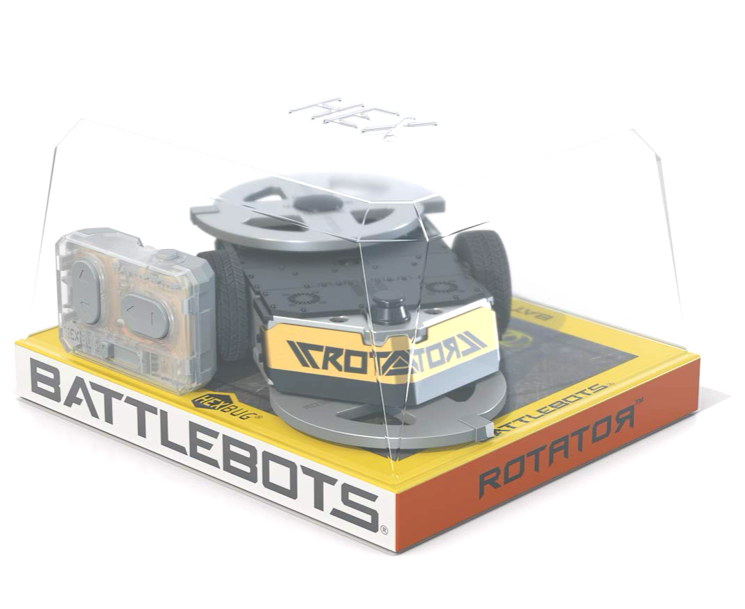 Rotator Bot Hexbug Battle Bots War Robots Rotator Gift for kids BNIB