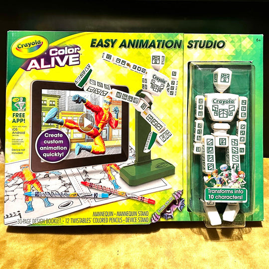 New in Box Crayola Color Colour Alive Easy Animation Studio sealed BNIB - Chys Thijarah