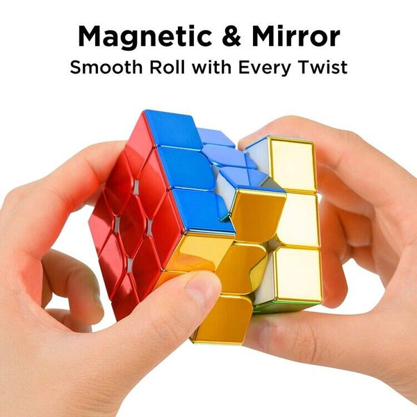 Magnetic Magic RUBIC Cube  3x3x3 Professional Speed Puzzle Toy - Chys Thijarah