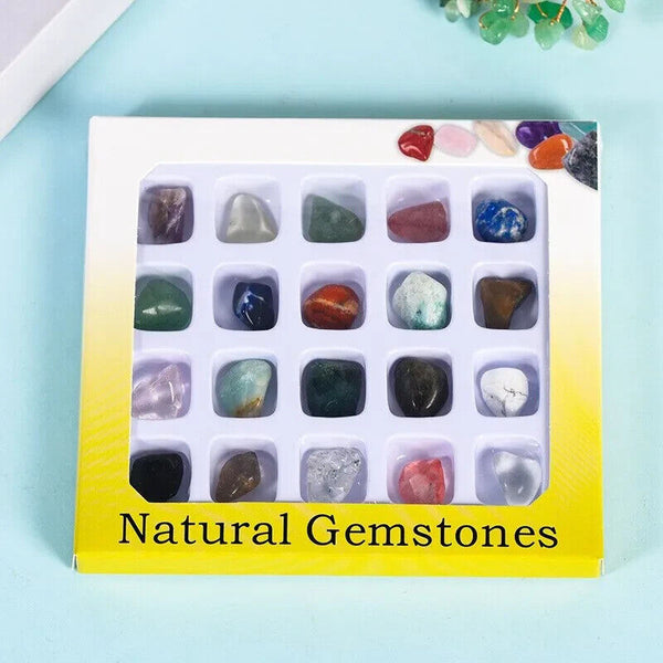 Natural Gemstones Crystal Natural Semi-Precious Stone collection gift for kids - Chys Thijarah